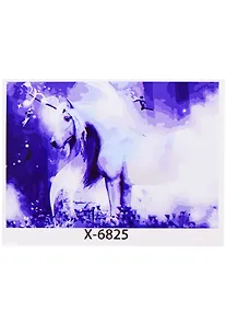 Купить Набор д/творчества Рыжий кот Палитра Холст с красками 30х40см (18цв.) Единорог в сказочном лесу Х-6825 — Фото №1