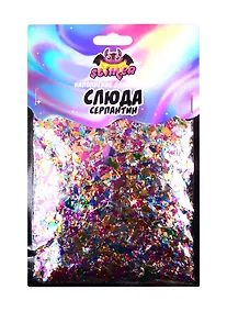 Купить Наполнение для слайма Слюда-серпантин цветной микс ТМ Slimer, пластик — Фото №1