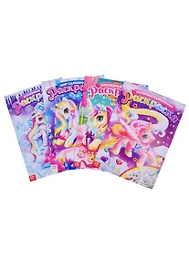 Купить Раскраски для девочек набор Пони. (комплект из 4 книг) — Фото №1