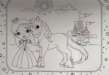 Купить Чудесный чемоданчик. Раскраска. Принцесса — Фото №1