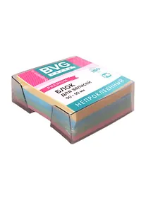 Купить Блок-куб 90*90*45 цветной, пласт. бокс — Фото №1