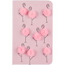 Купить Записная книжка А6 110л лин. "Пушистый фламинго" 7БЦ — Фото №1