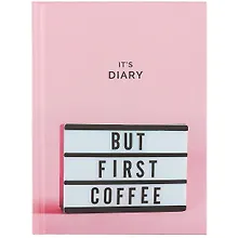 Купить Ежедневник недат. А6 112л "Coffee time" 7БЦ, мат.лам, офсет — Фото №1