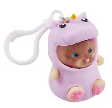 Купить Брелок-мялка Котик кигуруми сиамский (PU) (6см) (12-2799-202405-M3) — Фото №1