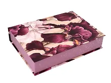 Купить Коробка подарочная "Blossom" 25,2*18,6*5см, картон, на магните — Фото №1