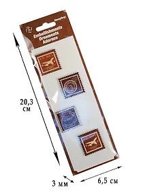 Купить Марки (дерево) (4шт.) (WDP5204) — Фото №1