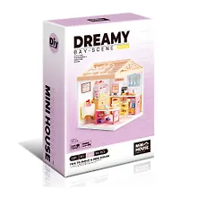 Купить 8008 Конструктор интерьерный для детского творчества – сборный домик Fairy Care «Пекарня», количество деталей - 94 (материалы: пластик, металл, картон), со световыми эффектами (подсветка интерьера), с — Фото №1
