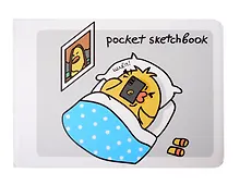 Купить Скетчбук А6 48л "Сила притяжения" 80г/м2, тв.обложка, мат.ламинация — Фото №1