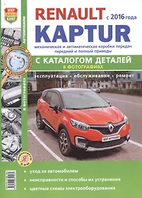 Купить Renault Kaptur c  2016 г. c каталогом, ч/б фото Серия Я Ремонтирую Сам — Фото №1