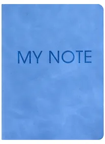 Купить Записная книжка А6 40л кл. "Fantasy. Голубой" иск.кожа — Фото №1