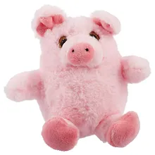 Купить Мягкая игрушка «Свинка», 15 см, крафт-коробка — Фото №1