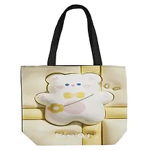 Купить Сумка-шоппер 3D принт Мишка Kawaii (41х31х8) (текстиль) (12-11525-SH16) — Фото №1