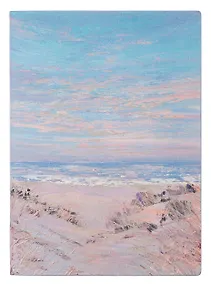 Купить Ежедневник недат. А6+ 126x174 мм 120л "Наппа. Кравчук, берег" кожзам, мягк.переплет, тисн.фольгой, закругл.углы, офсет, справ.мат-лы, ляссе, инд.уп — Фото №1