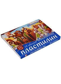 Купить Пластилин "Фантазия" восковой, 18 цветов — Фото №1