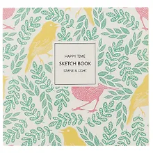 Купить Скетчбук «Happy time», 190 листов, 18 х 17 см — Фото №1