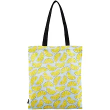 Купить Сумка-шоппер Лимоны цветная, текстиль 40см.*32см. — Фото №1