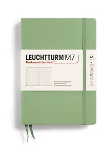 Купить Книга для записей A5 125л тчк. "Classic" тв.обл., шалфей, Leuchtturm1917 — Фото №1