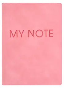 Купить Записная книжка А6 40л кл. "Fantasy. Розовый" иск.кожа — Фото №1