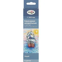 Купить Цветные карандаши «Лицей», 6 цветов — Фото №1