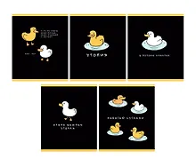 Купить Тетрадь в клетку Listoff, "Утиные истории", 48 листов, в ассортименте — Фото №1