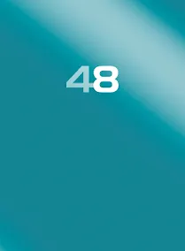 Купить Тетрадь 48л кл. "Классическая серия. Аквамарин" мел.картон, метал.пантон — Фото №1