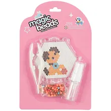 Купить Аквамозаика Magic Beads (11-2796-23) (микс) (основа, пинцет, бутылочка для воды, бусины) (блистер) — Фото №1