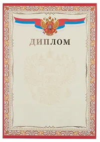 Купить Диплом А4 с символикой, тисн.зол.фольгой — Фото №1