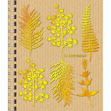 Купить Скетчбук «Золотой гербарий», А6, 80 листов — Фото №1