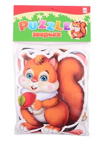 Купить Пазлы мягкие для малышей ТМ Рыжий кот Зверьки (изолон) П-5421 — Фото №1