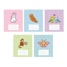 Купить Тетрадь в линейку Listoff, "Любимая тетрадь! (Универсальная плашка)", 24 листа, в ассортименте — Фото №1