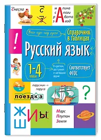 Купить Русский язык. 1- 4 класс. Справочник в таблицах — Фото №1