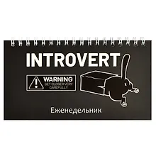 Купить Планинг недат. 2025г. 64л 165*90 "КОТ-ИНТРОВЕРТ" карманный, мягк.переплет, обл.картон, мат.ламинация, офсет — Фото №1
