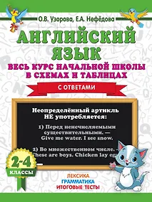 Купить Английский язык. Весь курс начальной школы в схемах и таблицах — Фото №1