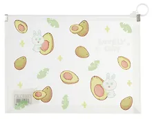 Купить Папка на молнии А5 "Fruity" с расширением, ассорти — Фото №1
