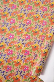 Купить Бумага упаковочная 70*100см "Незабудка" глянц., инд.уп. — Фото №1