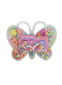 Купить Набор бусинок Бабочка 180гр, микс цветов в пластиковой коробке 11092600 — Фото №1