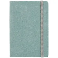 Купить Записная книжка «Травертин», серо-голубой, 96 листов, А6 — Фото №1