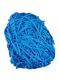 Купить Наполнитель для подарков в пакете с хедером 20 гр. "S-15" Голубой орр с хедером 0094-S15 — Фото №1