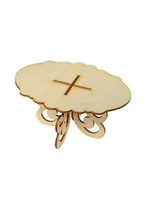 Купить Мебель резная для росписи Стол (2150236) (игрушка из дерева) (упаковка) — Фото №1