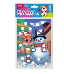 Купить Набор для творчества LORI. Увлекательная мозаика (металлизированная) малый набор "Лисёнок" — Фото №1