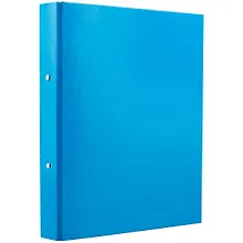 Купить Папка на кольцах А4 "Неон", синяя — Фото №1