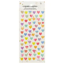 Купить Наклейки фольгированные сердечки SLD-004 — Фото №1