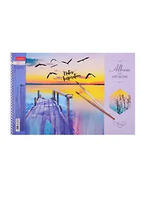 Купить Альбом для рисования Hatber, "Вдохновение", А4, 32 листа, на спирали, в ассортименте — Фото №1