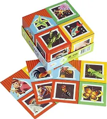 Купить Step puzzle 4 кубика Baby step Строим домик 87328 — Фото №1