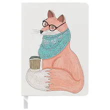 Купить Записная книжка «Fashion animals», А6 — Фото №1