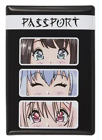 Купить Обложка для паспорта Аниме Сёдзё (ПВХ бокс) — Фото №1