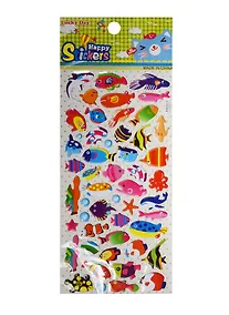 Купить Наклейки мягкие Подводный мир (11-02415-CC-014) — Фото №1