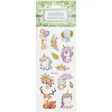 Купить Наклейки Симпатяги 2 вида (AXC-012) (AXC-006) (9*25) — Фото №1