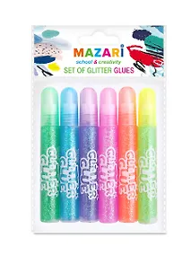 Купить Набор Гель с блестками полупрозрачный (10 мл х 6 цв) (M-5655) (упаковка) (3+) — Фото №1