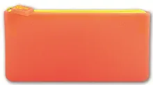 Купить Пенал школьный Феникс + Неоновый коралл 20*10см силикон, застеж.молния 40269 — Фото №1